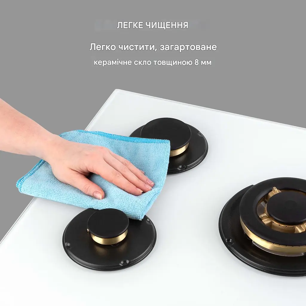 Варочная поверхность газовая Klarstein Goldflame 5 (10035615) - фото 5