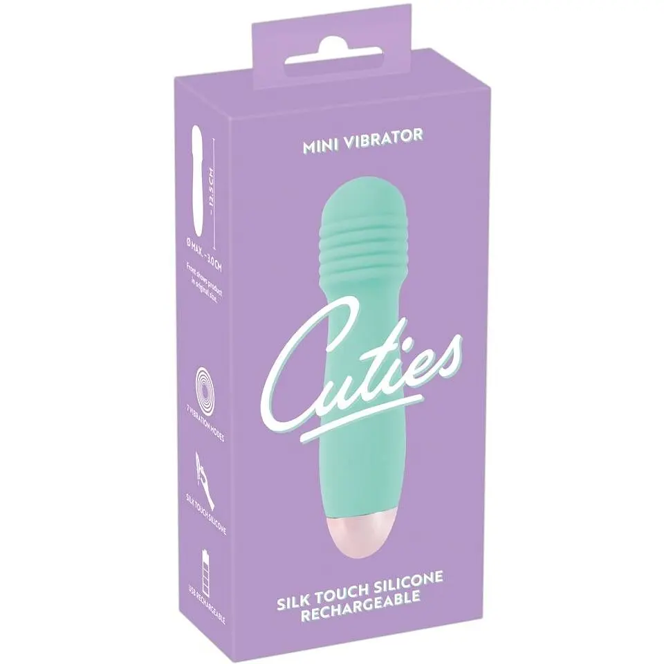 Мінівібратор Cuties Mini Vibrator green - фото 6