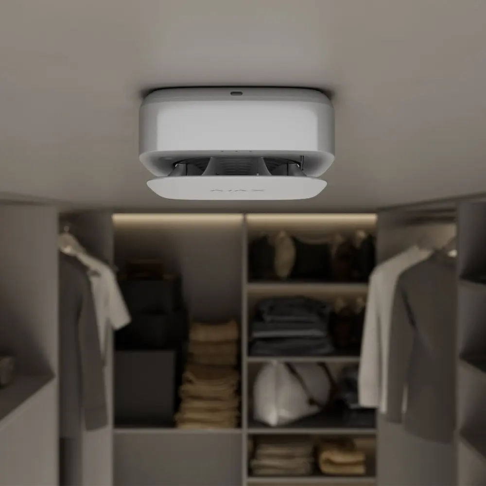 Датчик тепла та чадного газу Ajax FireProtect 2 SB (Heat/CO) White з незмінними батареями (26-00628) - фото 9