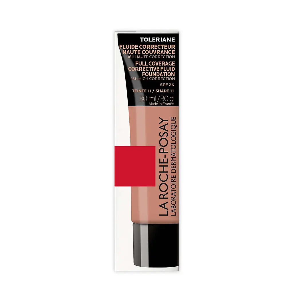 Коригуючий тональний флюїд La Roche-Posay Toleriane для чутливої шкіри SPF25 відтінок 11 30 мл - фото 5