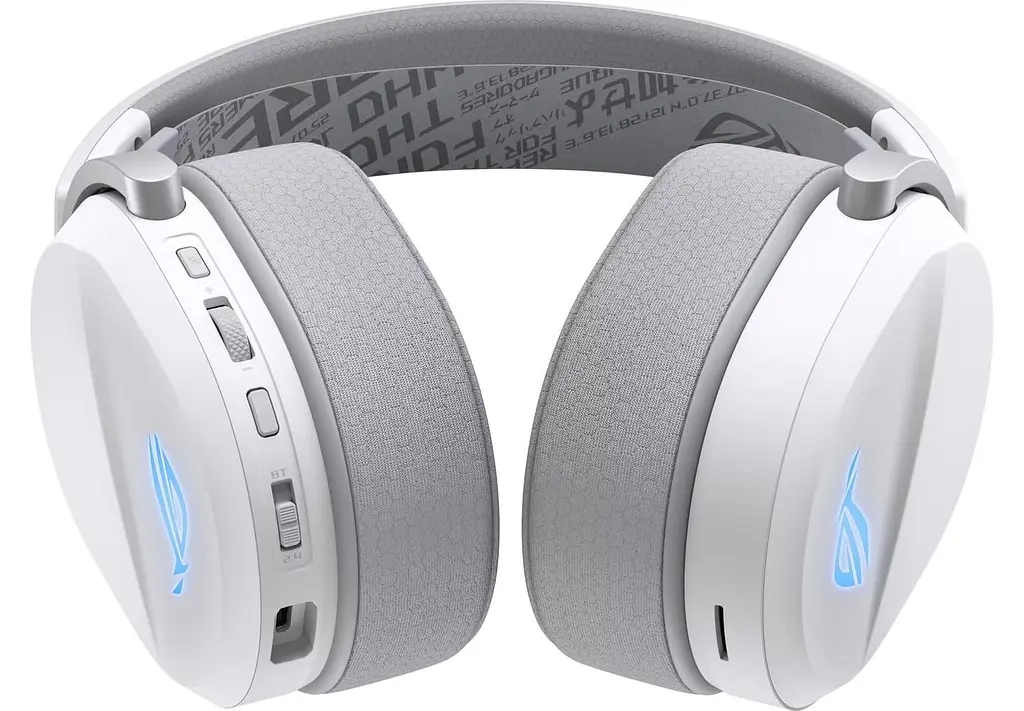Ігрова гарнітура ASUS ROG Pelta USB-A/BT/WL RGB White (90YH0410-BHUA10) - фото 8
