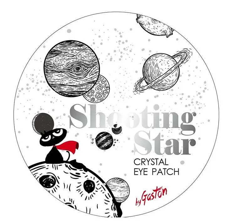 Прозрачные гидрогелевые патчи для глаз Shooting star crystal eye gel patch Gaston 60 шт - фото 3