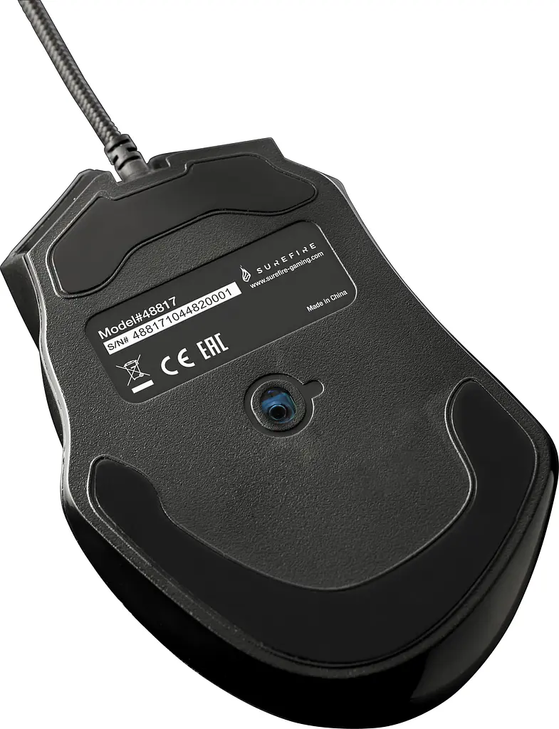 Миша ігрова SureFire Eagle Claw USB Black (48817) - фото 7