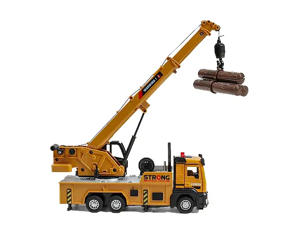 Спецтехніка LS-0699-14 Авто Експерт "Підйомний кран" м/п масштаб 1:32 інерція підсвічування звук в коробці (6976001651234) - фото 3