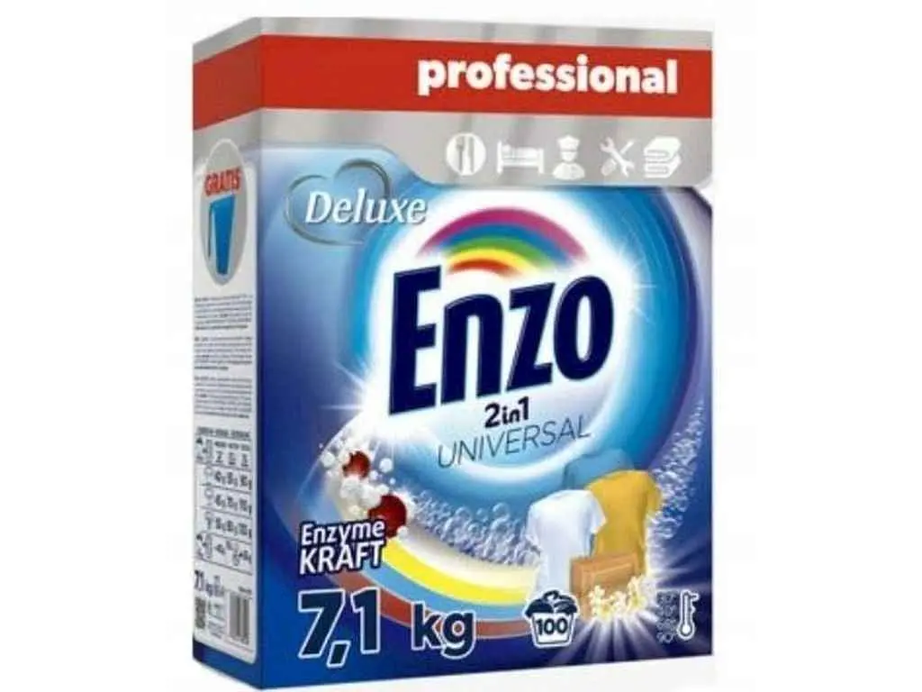 Пральний порошок DELUXE 7,1 кг Enzo 2in1 UNIVERSAL