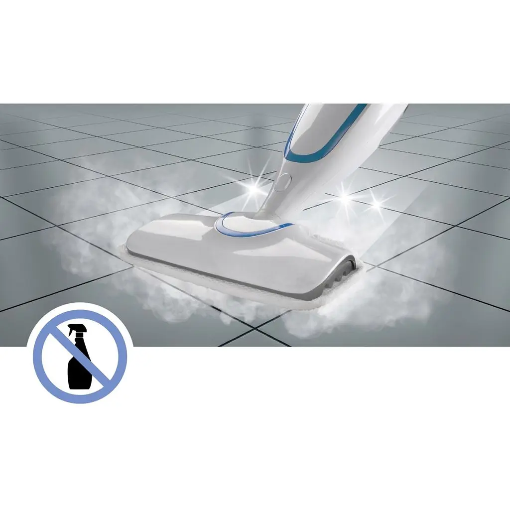 Пароочищувач-швабра Gorenje SC 1200 W біла (00000024989) - фото 8