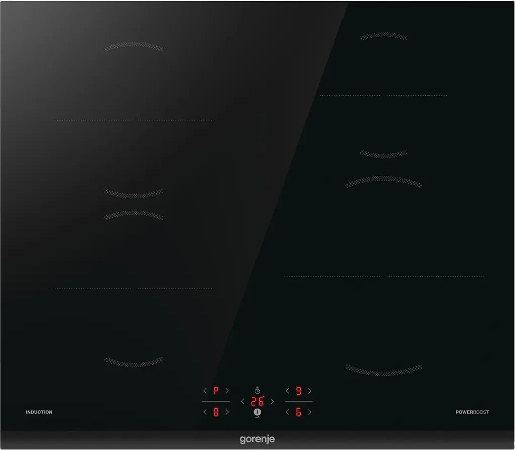 Варильна поверхня Gorenje індукційна, 60см, PowerBoost, TouchControl, чорний - фото 2