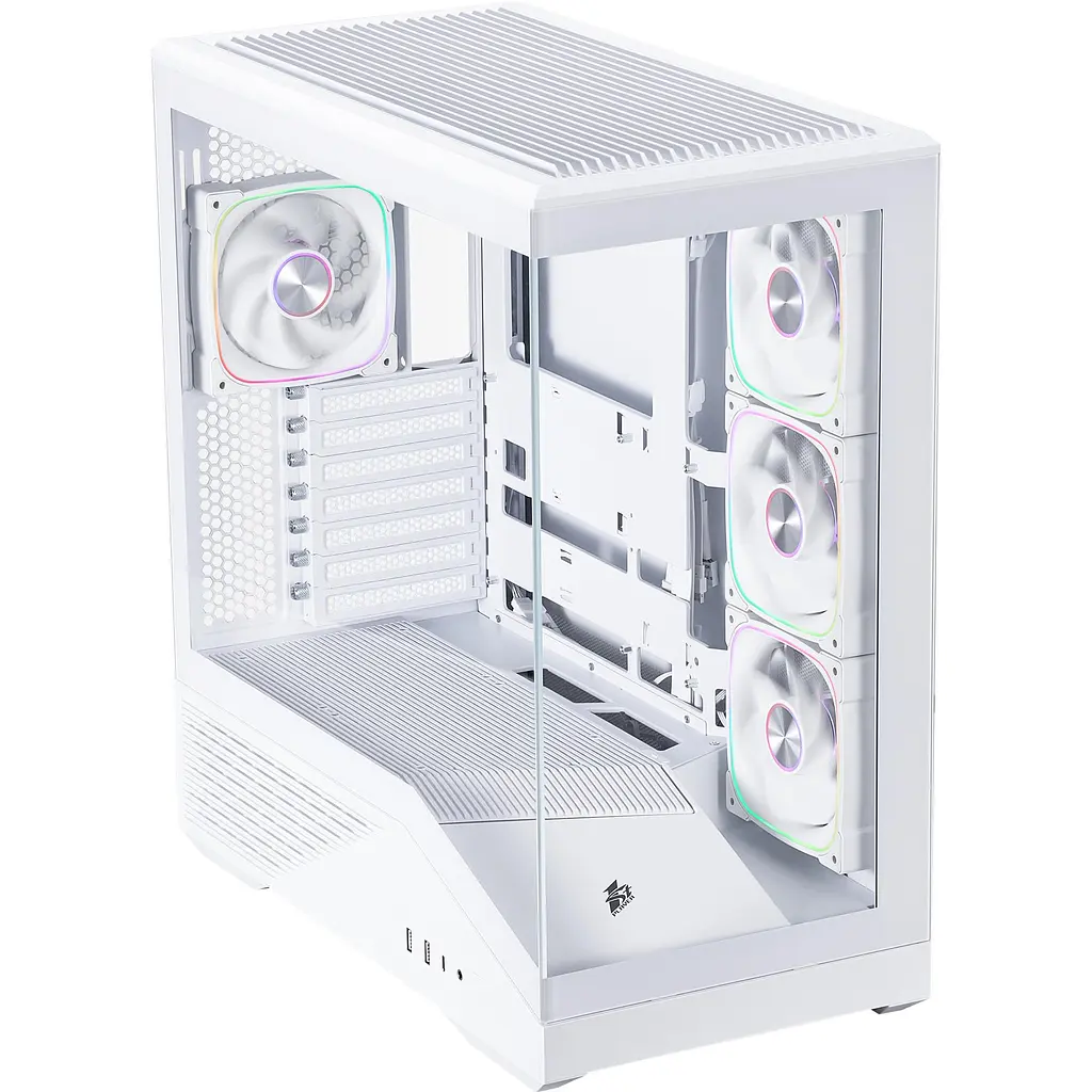 Корпус 1stPlayer GM7-WH-3FN7R-W-1FN7-W White - фото 9