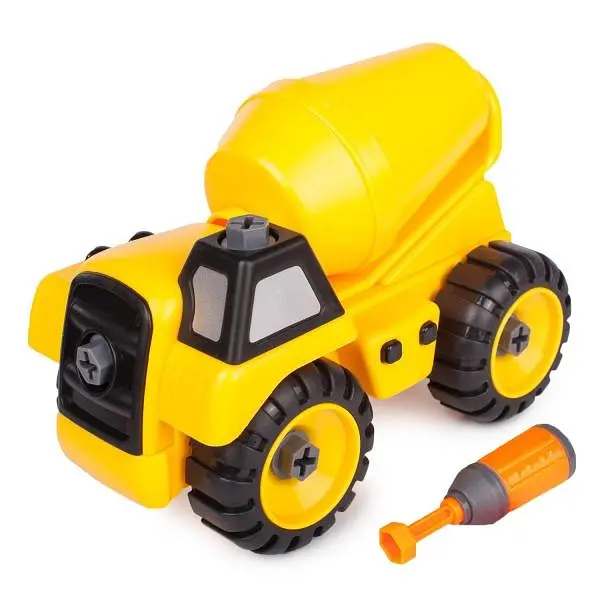 Бетонозмішувач Kaile Toys, жовтий (KL702-8) - фото 5