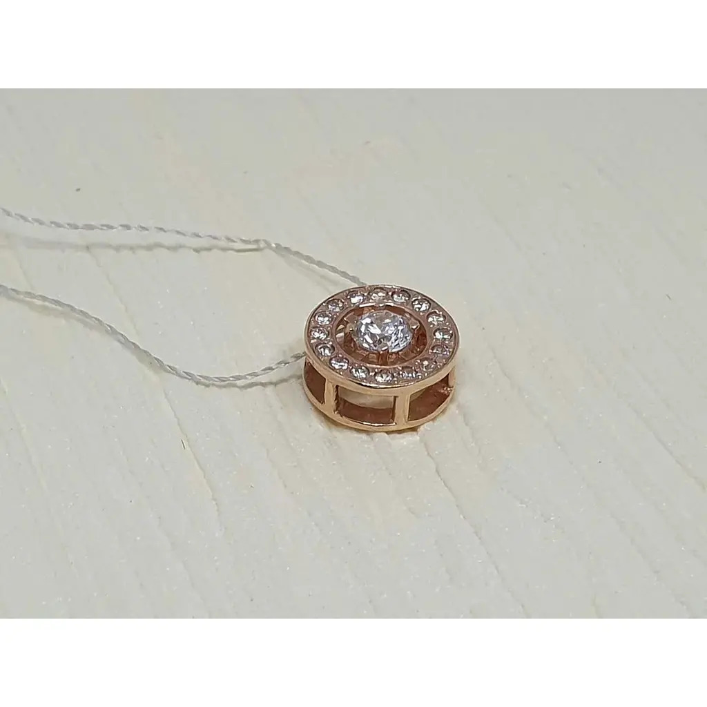 Золота підвіска Імперія золота з фіанітами. ПВ253И - фото 2