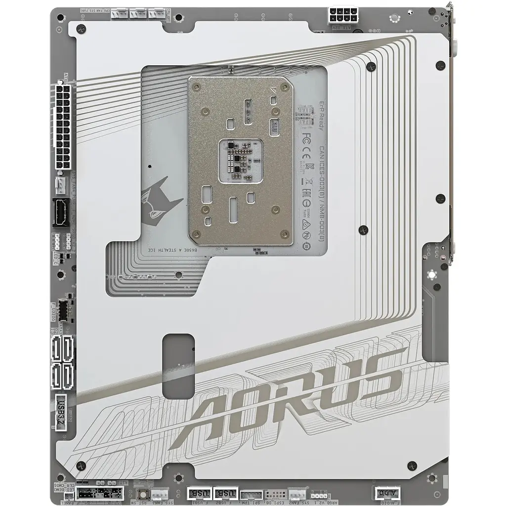 Материнська плата Gigabyte B650E A Stealth Ice Socket AM5 - фото 5