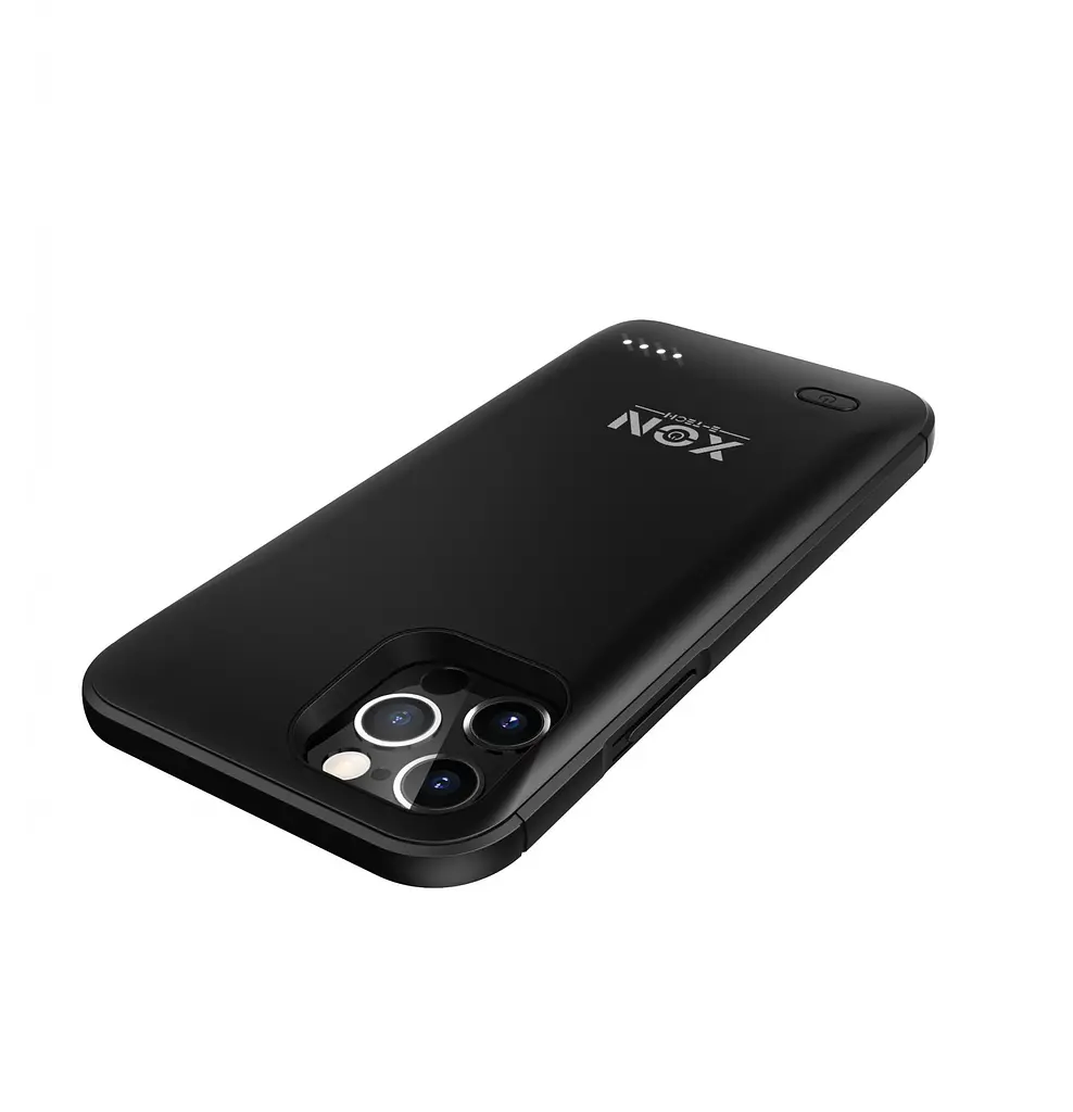 Чехол-аккумулятор XON PowerCase для iPhone 12 Pro Max 6200 mAh Черный (PCBS1112462B 2742)  - фото 5