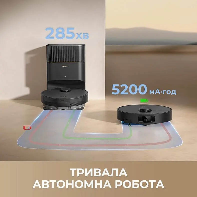 Робот-пылесос с влажной уборкой Dreame Bot D20 Pro Plus White (RLD43SD-wh) - фото 5