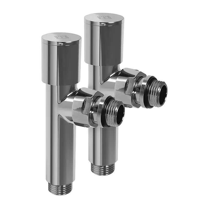 Комплект дизайн кранів Ideale Dante 1/2”x1/2” хром - фото 2