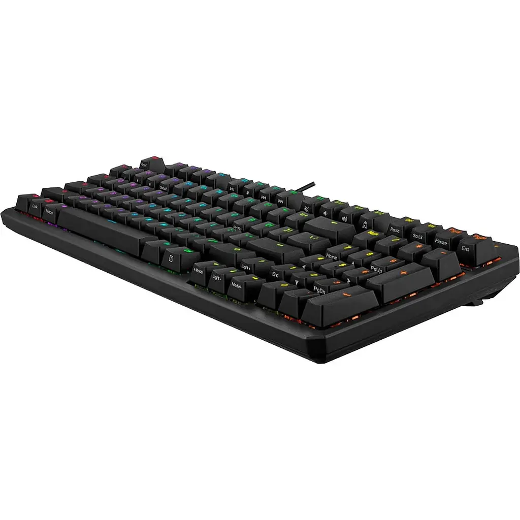Клавіатура ASUS TUF Gaming K3 Gen II UKR Opti-Mech RGB Red Switches (90MP0390-BKMA00) - фото 4