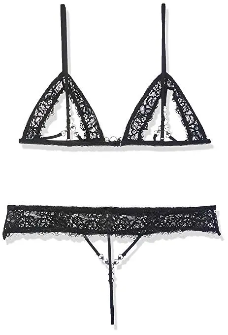 Комплект белья Abierta Fina BH Set Schmuck, черный S Orion 513222118071021 88934 - фото 3