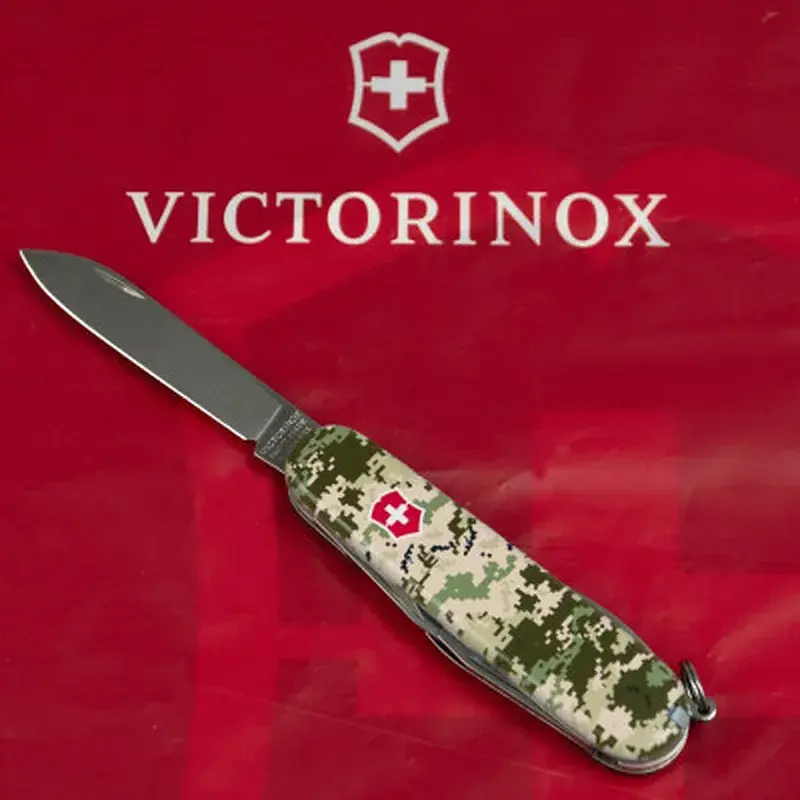 Ніж Victorinox Spartan Army 91 мм Піксель + Лого (1.3603.3_W3941p) - фото 5