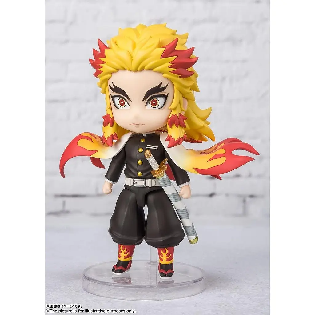 Фігурка Bandai Namco Demon Slayer Kyoujuro Rengoku Клинок, що розсікає демонів, Кьоджуро Ренгоку 8 см BN DS K 057 - фото 3