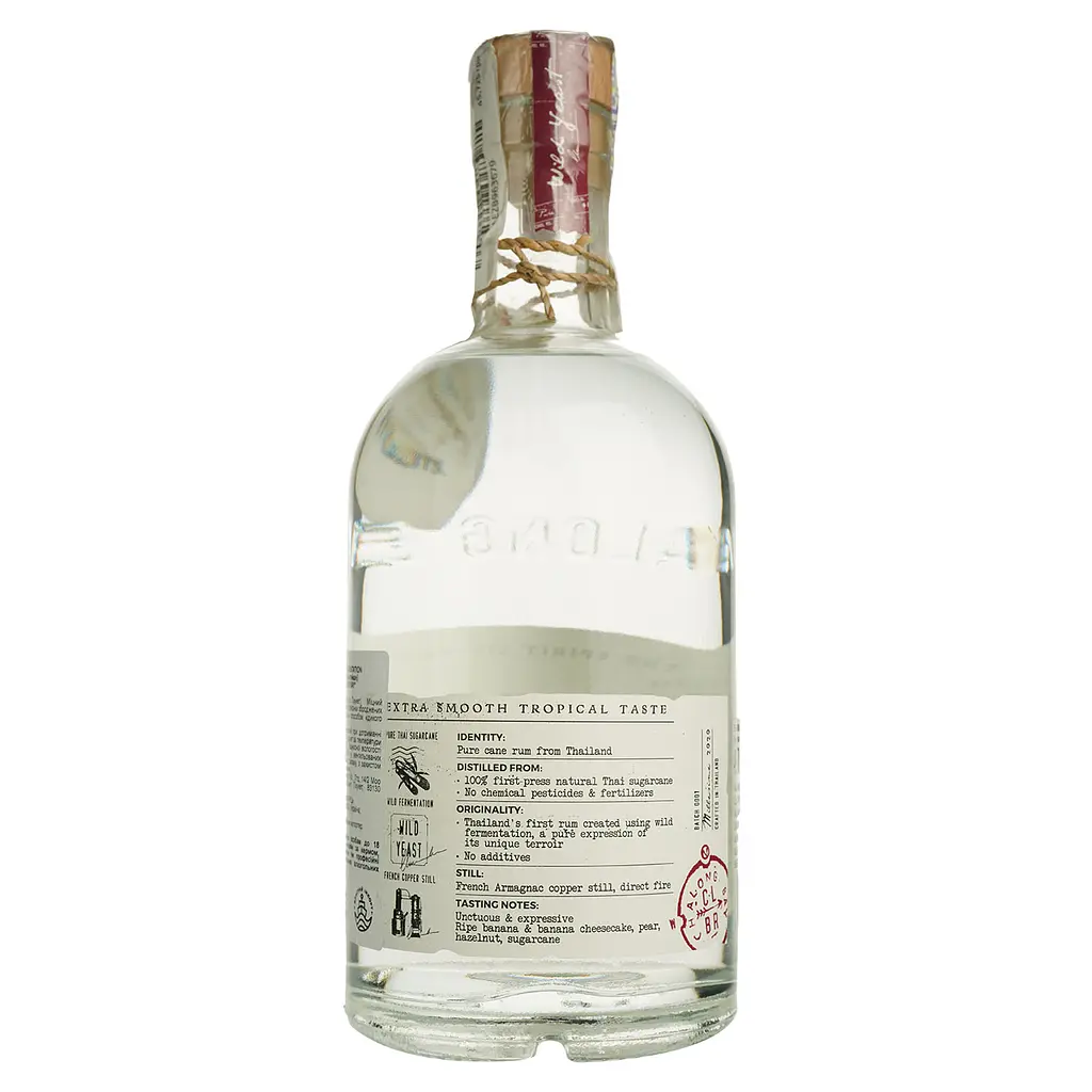 Ром Chalong Bay Bay Wild Fermentation 49% 0.7 л - фото 3