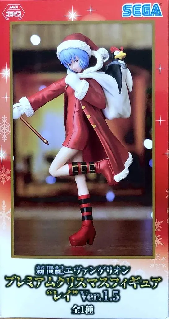 Фігурка Sega Євангеліон Рей Аянамі Evangelion Rei Ayanami Christmas Figure 19 см S E RA C 19 - фото 5