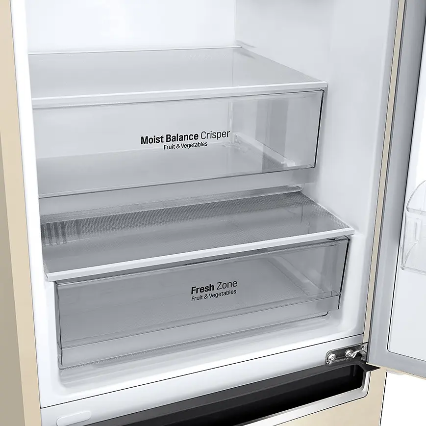 Холодильник LG з нижньою морозильною камерою, 203x60х68, 419 л - фото 4