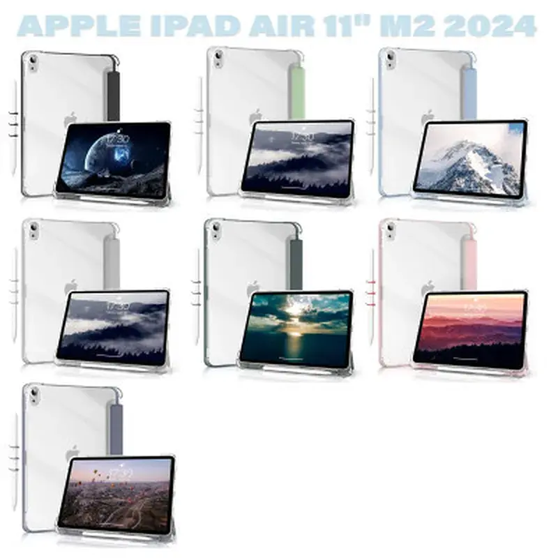 Чохол до планшета BeCover Soft Edge Apple iPad Air 11" M2/M3 (2024/2025) Dark Green (711426) - фото 6