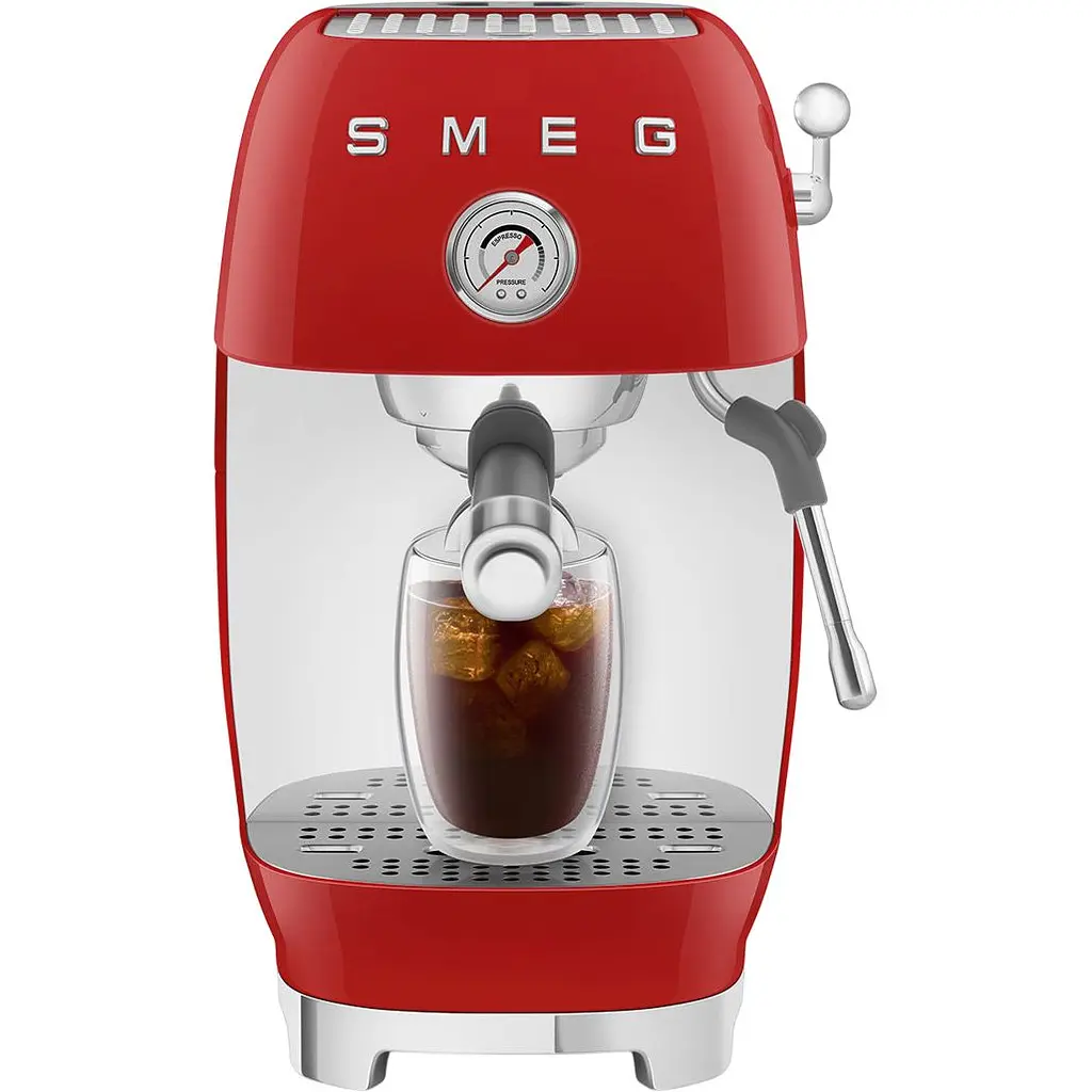 Кавоварка ріжкова Smeg ECF03RDEU Red [169560] - фото 2