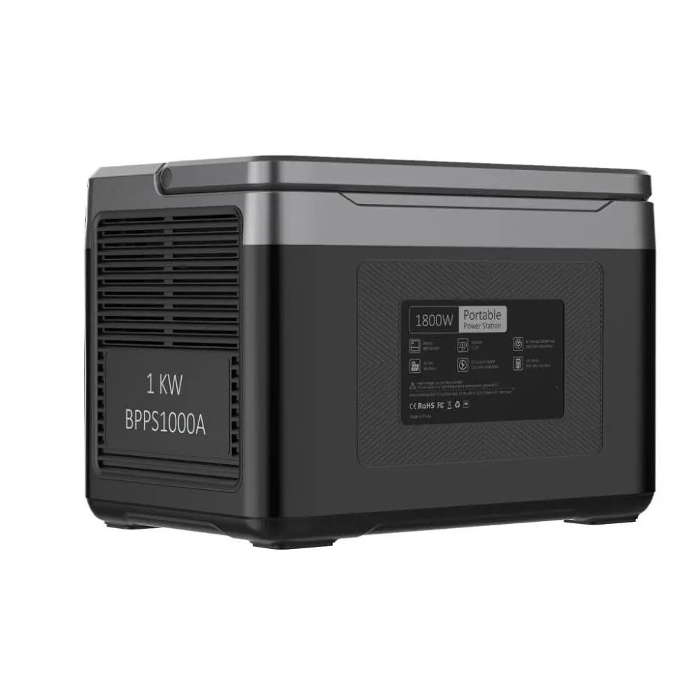 Зарядна станція BLAUPUNKT JuiceBox 1000, 1800W, 1024Wh, LiFePO4 з водонепроникною сумкою (BPPS1000A) - фото 4