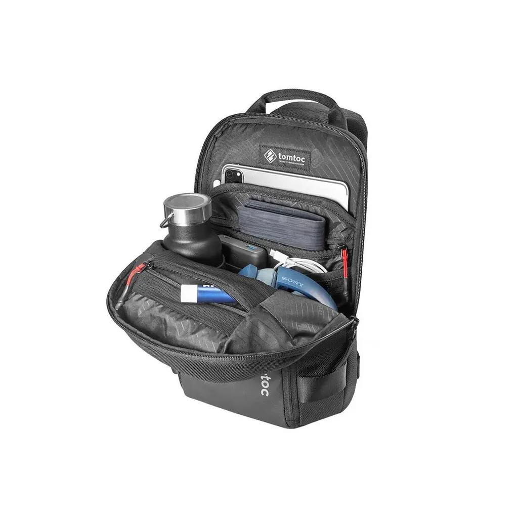 Сумка для ноутбука Tomtoc Navigator-T24 Sling Bag Black 14 Inch/7L T24M1D1 - фото 4