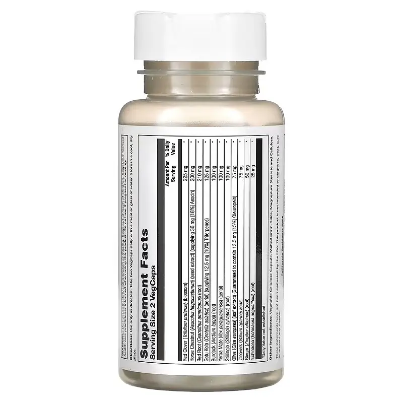 Комплексы Total Cleanse Lymph 60 капсул Solaray vit0005614 - фото 2