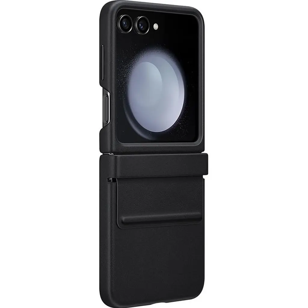 Чохол Epik Leather Case для Samsung Galaxy Flip6 Black AAA [113355] - фото 2