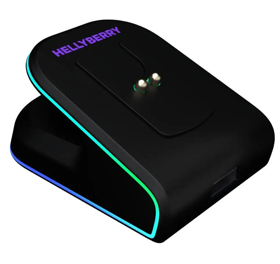 Ігрова миша HATOR HM-47 Wireless Hellyberry ESports Gaming 12000dpi 35G Black-Violet - фото 7