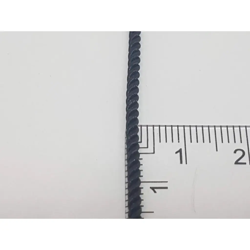 Ювелирный шнурок из текстиля Tango с золотыми вставками. 950058М 45 - фото 3