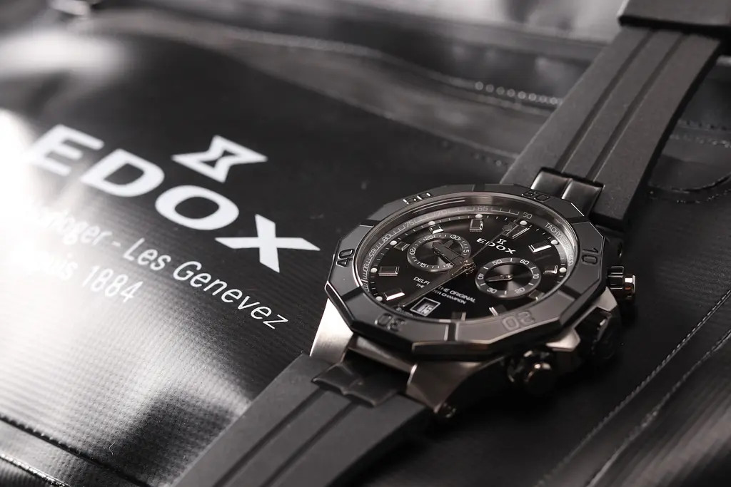 Годинник Edox Delfin Chronograph 10113 37GNCA NGIN - фото 4
