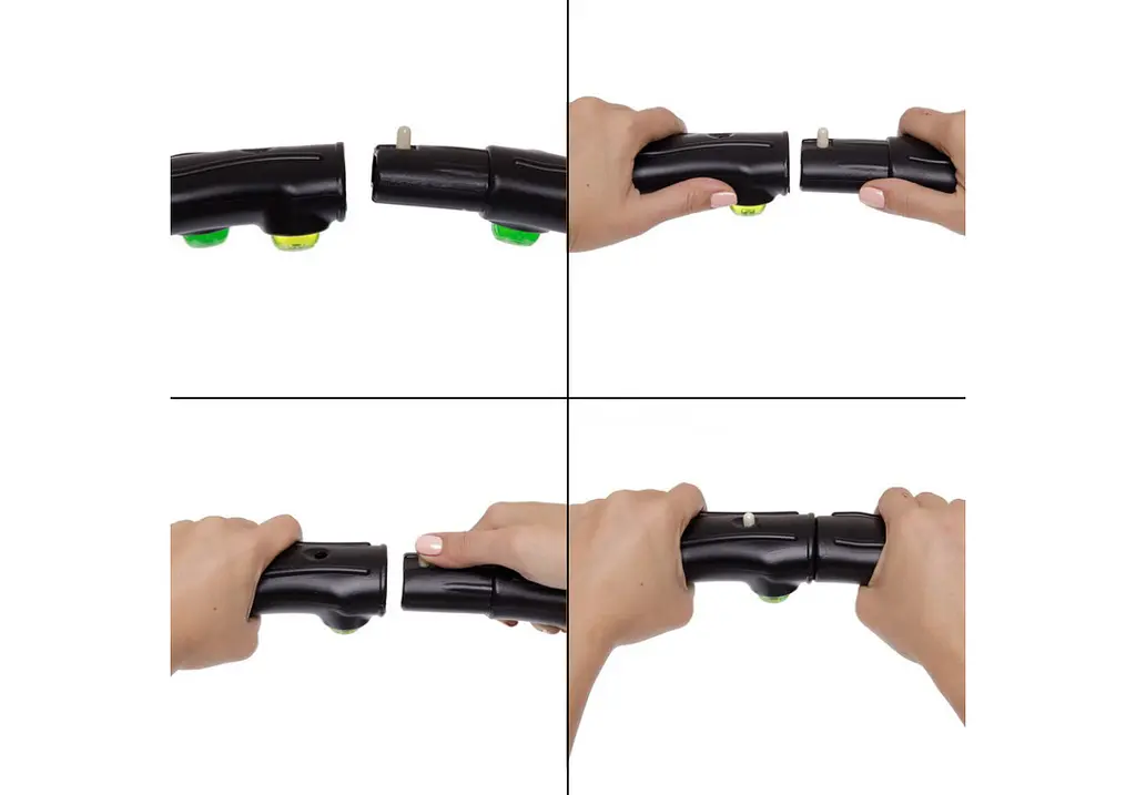 Обруч массажный (Хула Хуп) EasyFit Double Grace для похудения (EF-6002) - фото 4