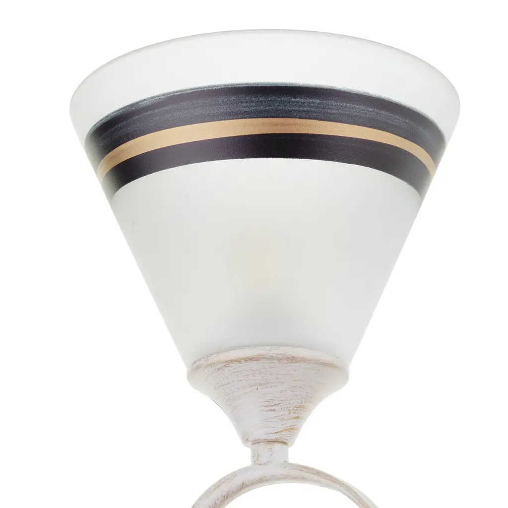 Люстра потолочная Brille E27 60W WH (LK-707S/3) - фото 2