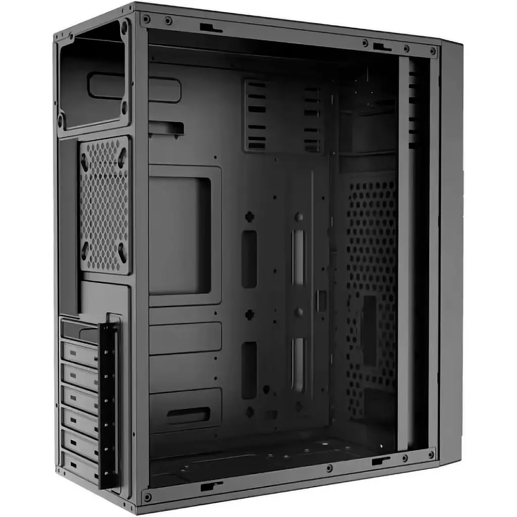 Корпус Casecom GN-3204 500W Black (GN-3204-500) [173336] - фото 5