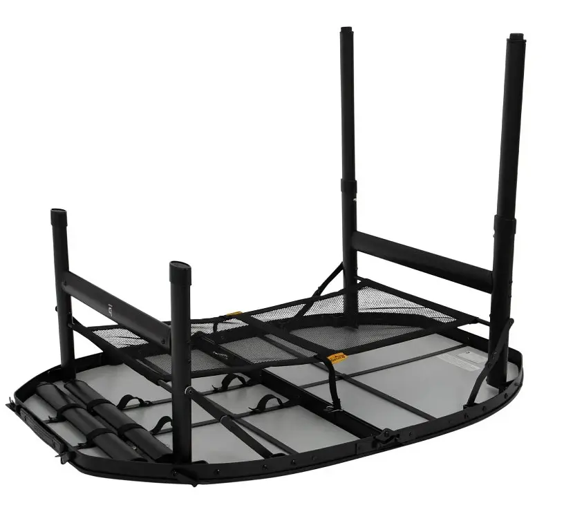 Стіл Bo-Camp Northgate 100x70 см Black/Grey (1404189) (DAS303263) - фото 6