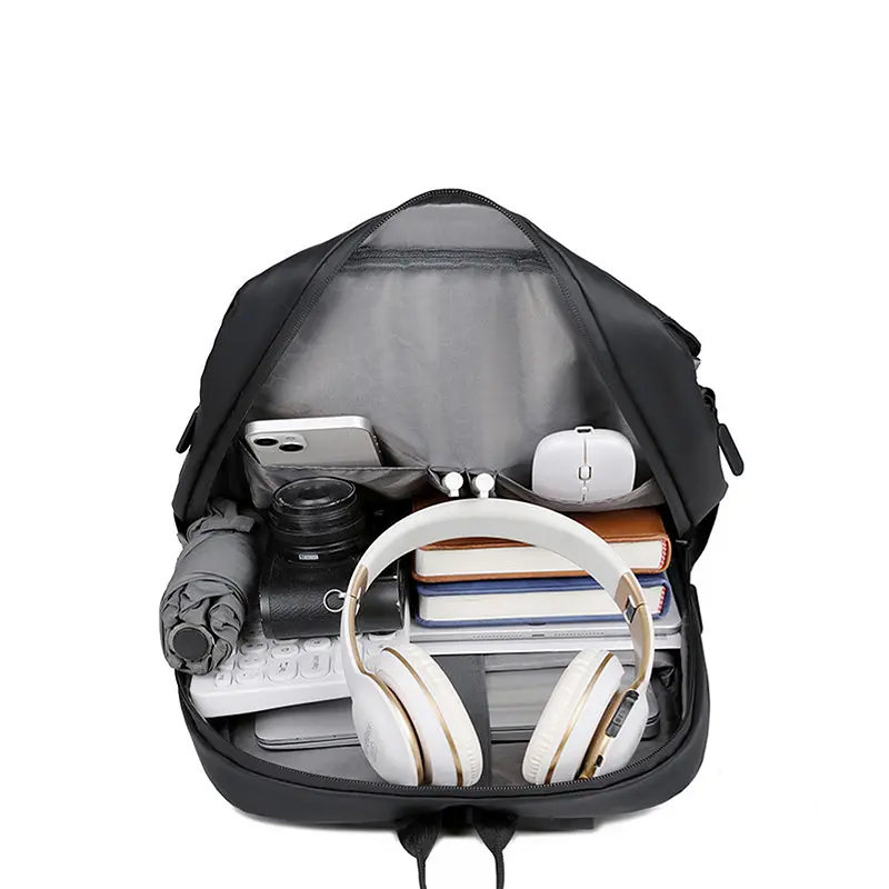 Рюкзак міський No Brand BLH6868 44х29 см Gray 13083-84485 - фото 4