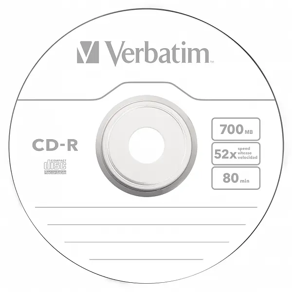 Диск Verbatim CD-R 700Mb 52x Wrap 50 pcs (43787) (5959120) - фото 3