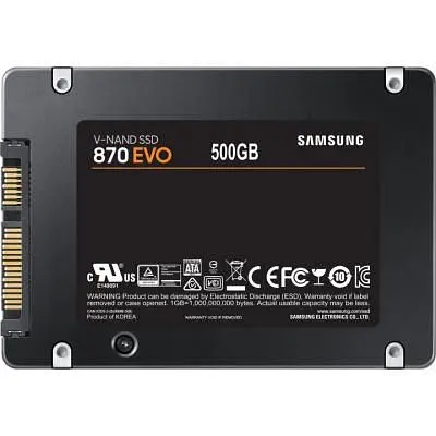 Накопичувач SSD 2.5" 500GB 870 EVO Samsung (MZ-77E500BW) - фото 4