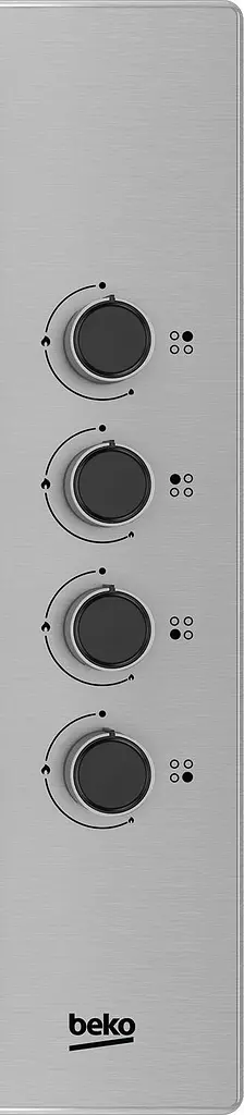 Газова варильна поверхня Beko HIGG 64123 SX Хром (6788125) - фото 6