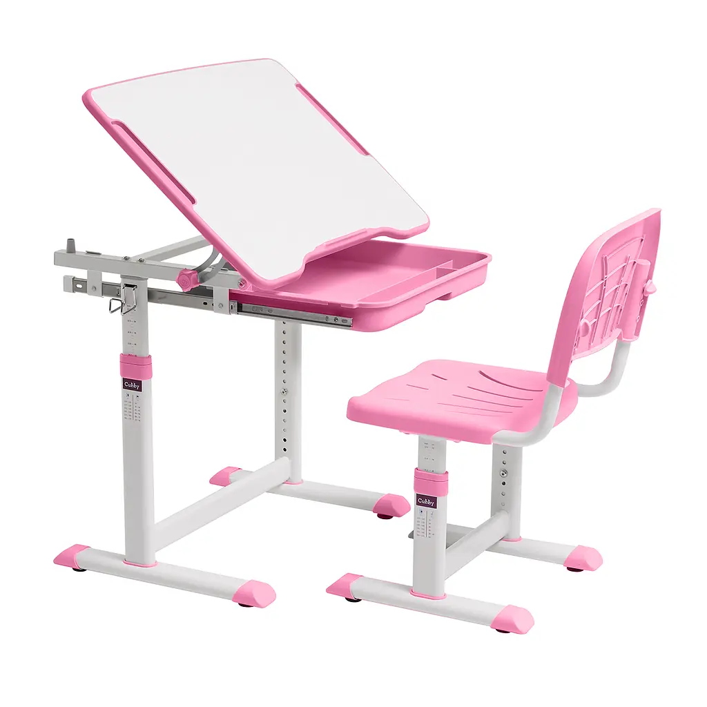 Растущая детская парта Cubby Sorpresa Pink со стульчиком - фото 4