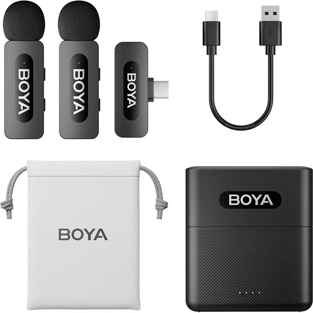 Мікрофон Boya BY-V30 Type-C Black (BY-V30) - фото 2