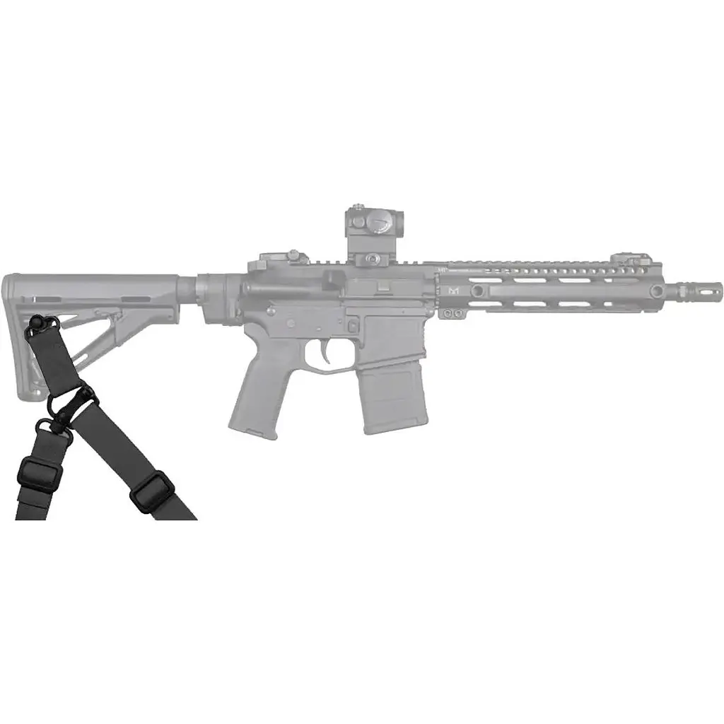Ремінь збройовий одноточковий Magpul MS4 Dual QD G2 Black - фото 4