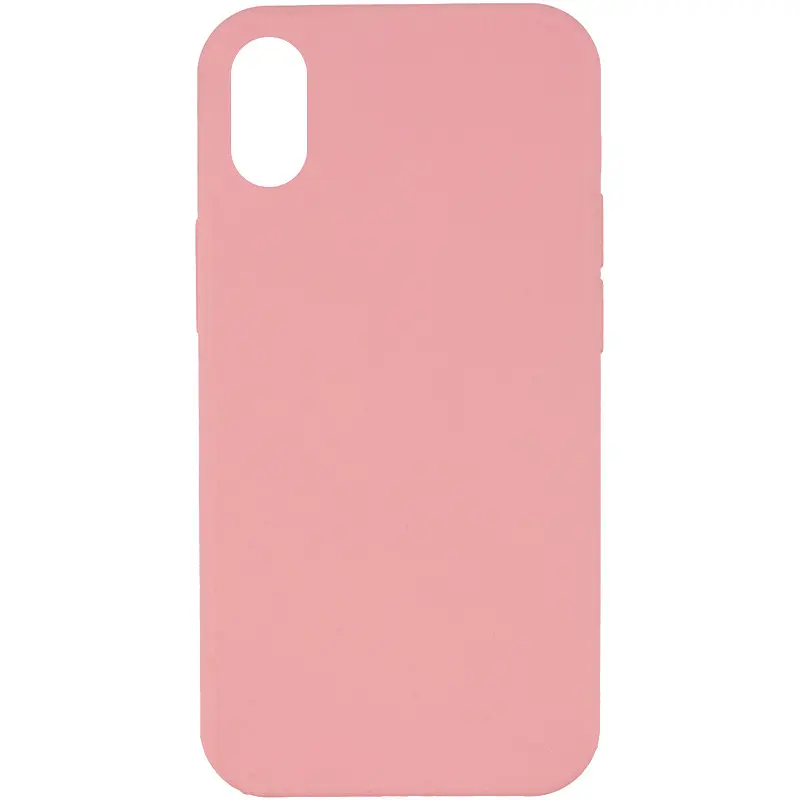 Чохол Silk Full Protective (AA) NO LOGO для Apple iPhone XS Max (6.5") Рожевий / Pink