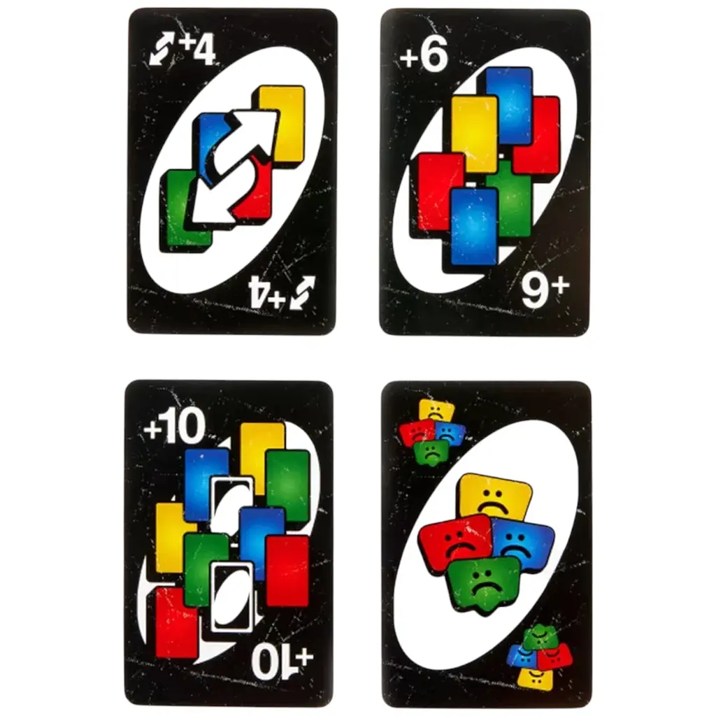 Настольная игра Uno Show'em No Mercy Без извинений (HWV18) - фото 5