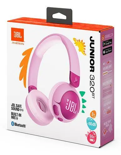 Бездротові навушники JBL Junior 320BT JBLJR320BTPUR Purple - фото 8