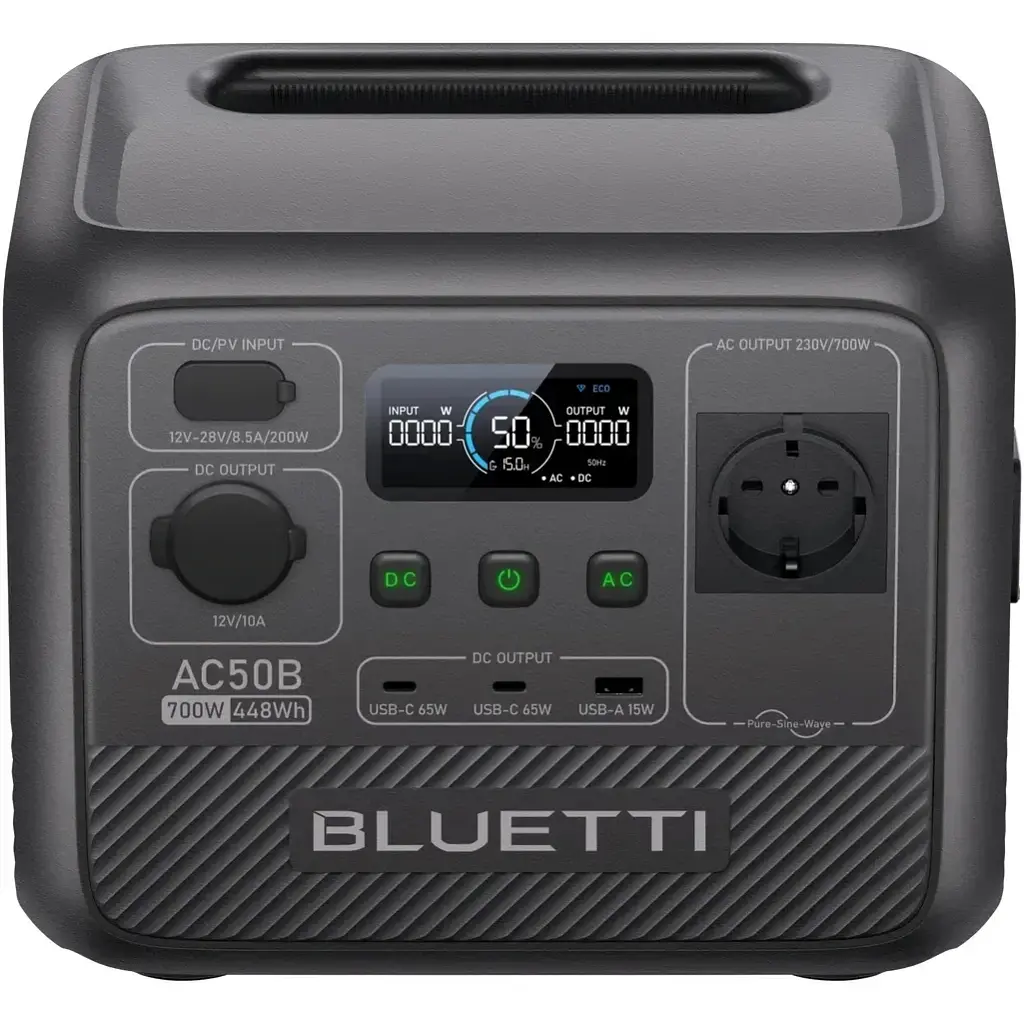 Зарядна станція BLUETTI AC50B 700W 448Wh (AC50B) - фото 2