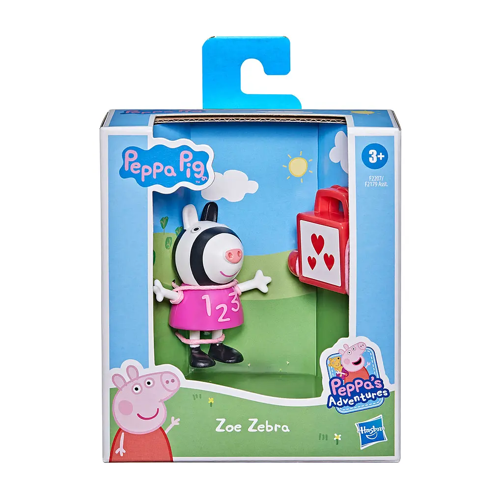 Фігурка Peppa Pig Веселі друзі Зоя з ланч-боксом (F2207) - фото 2